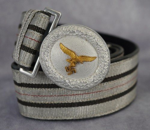 SOLD - Luftwaffe Officer Brocade Belt & Buckle