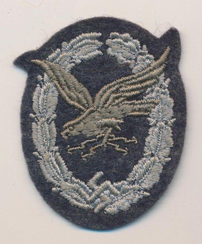 SOLD - Luftwaffe Radio Operator Badge in Cloth