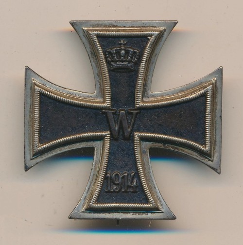 SOLD - Maker Marked 1914 Iron Cross First Class