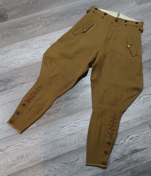 SOLD - NSDAP Political Leader Breeches w/ RZM Tag