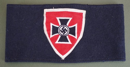 SOLD - NSRKB association member's armband w/ bevo insignia