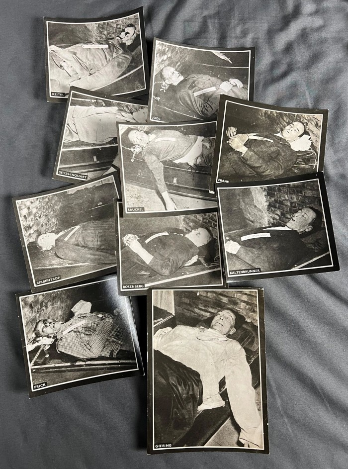 SOLD - Nuremberg Trials Execution Photos