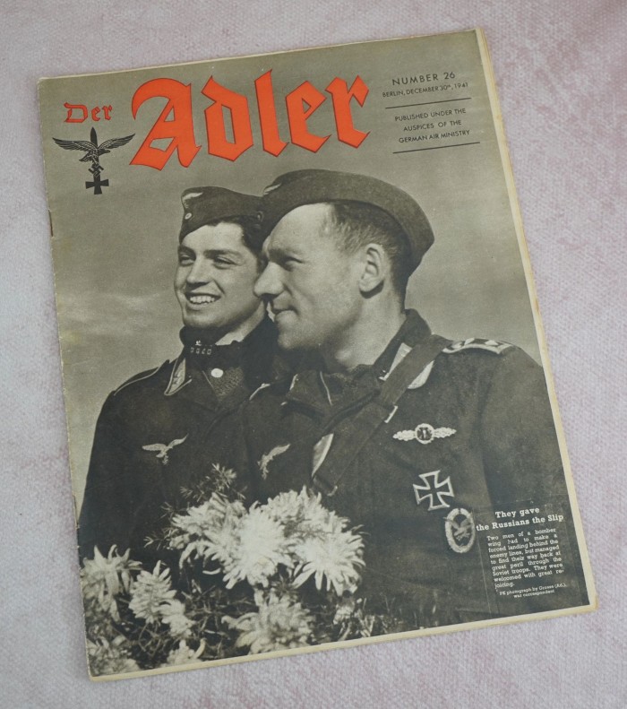 SOLD - RARE English Language Der Adler Magazine Issue