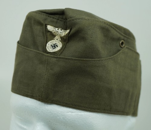 SOLD - RARE Luftschutz Work Uniform Side Cap