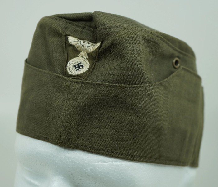 SOLD - RARE Luftschutz Work Uniform Side Cap