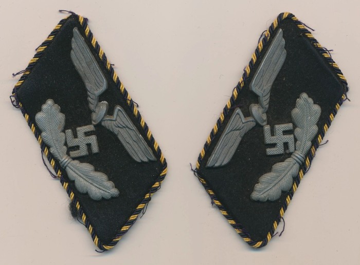 SOLD - Reichsbahn Official Collar Tab Set