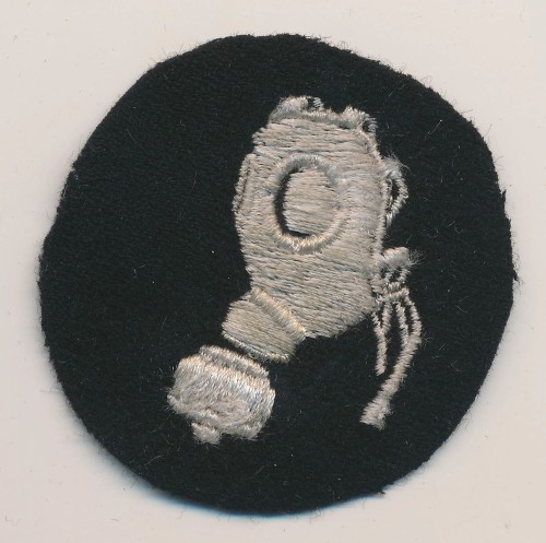 SOLD - SS Gas Protection Sleeve Insignia