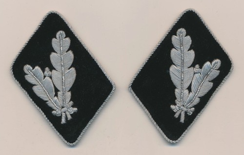 SOLD - SS Oberführer Collar Tab Set