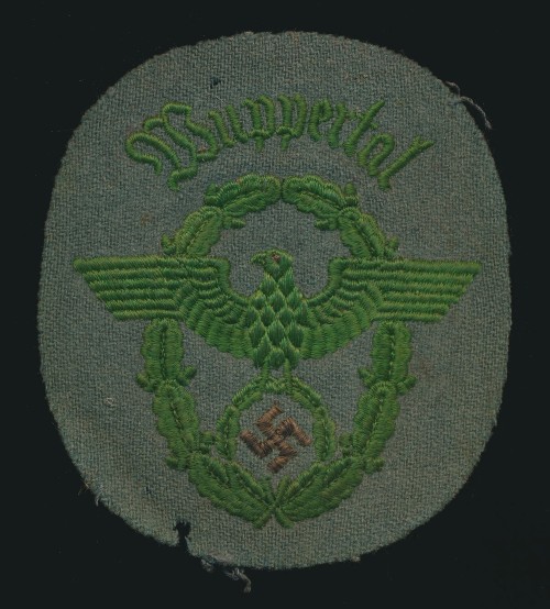 SOLD - Schutzpolizei Wuppertal Sleeve Eagle