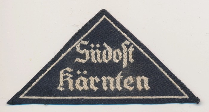 SOLD - Südost Kärnten BDM District Triangle w/ RZM Tag