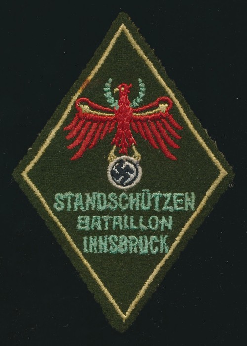 SOLD - Tiroler Standschützen Bataillion Innsbruck Sleeve Diamond