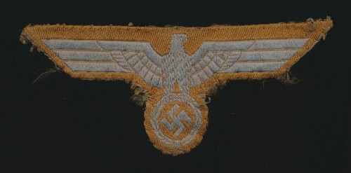 SOLD - Tunic Removed Heer Tropical EM/NCO Breast Eagle