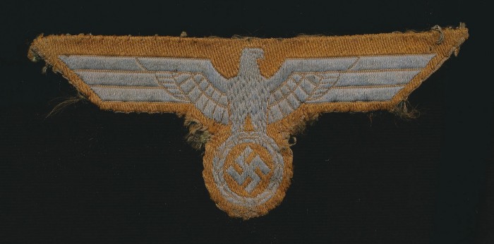 SOLD - Tunic Removed Heer Tropical EM/NCO Breast Eagle