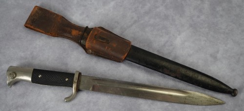 SOLD - Wehrmacht Dress Bayonet by Gustav Spitzer