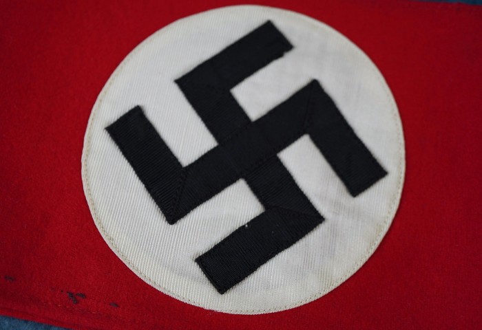 SOLD - Wool Multi-Piece NSDAP Armband w/ SS RZM Tag - Image 3