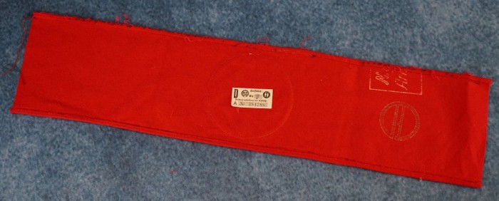 SOLD - Wool Multi-Piece NSDAP Armband w/ SS RZM Tag - Image 8