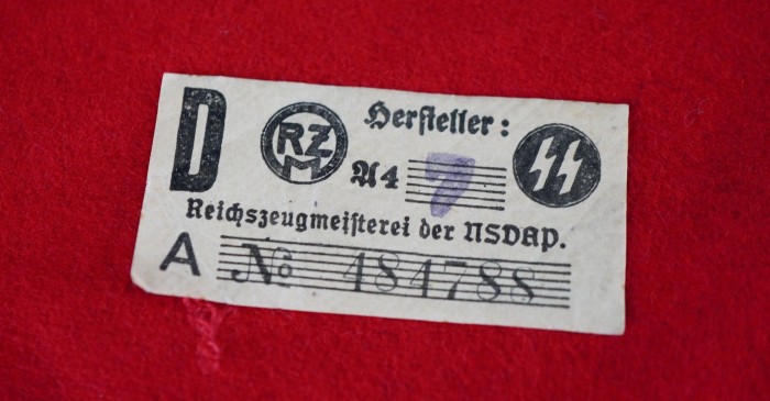 SOLD - Wool Multi-Piece NSDAP Armband w/ SS RZM Tag - Image 9