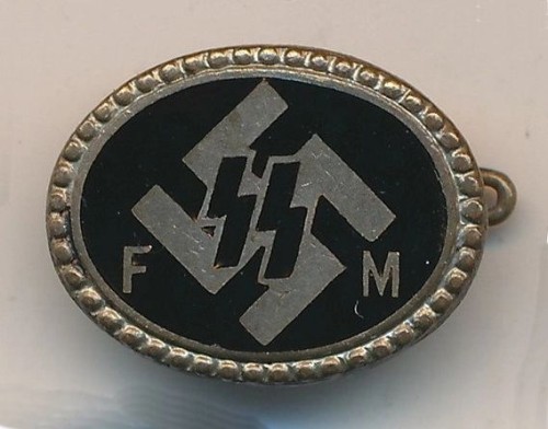 SS FM Enamel Membership Pin