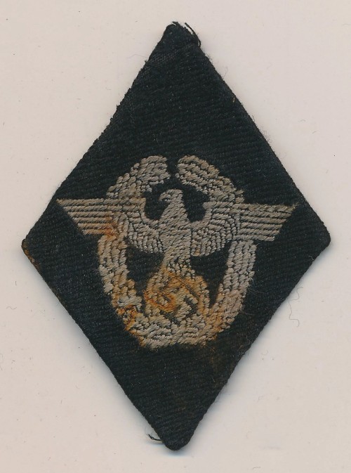 SS Former Polizei Personnel Sleeve Diamond