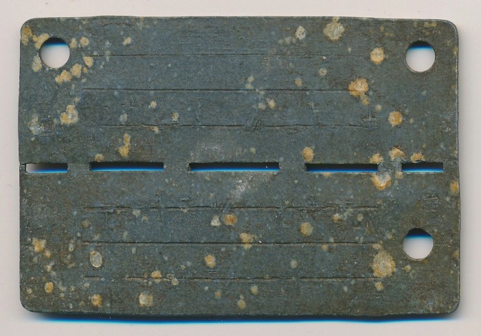 Stalag I B POW Identity Tag - Image 2