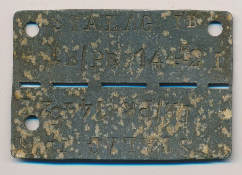 Stalag I B POW Identity Tag