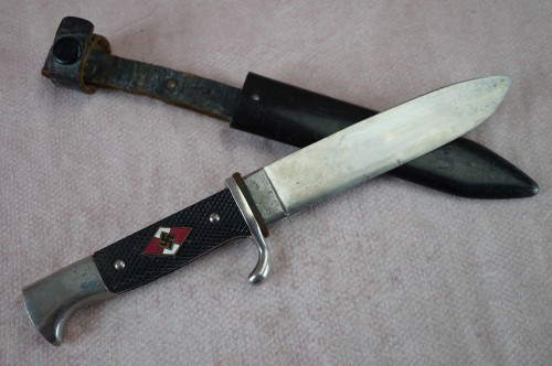 Transitional Hitler Youth Knife by G. Gräfrath