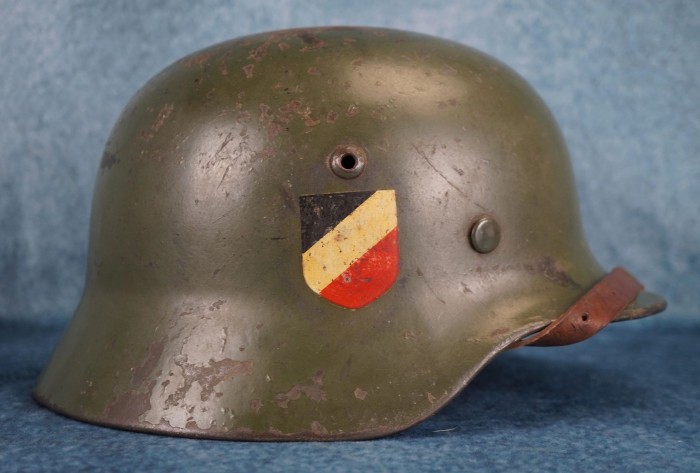 UNIT MARKED Gebirgsjäger Double Decal Heer M35 Combat Helmet