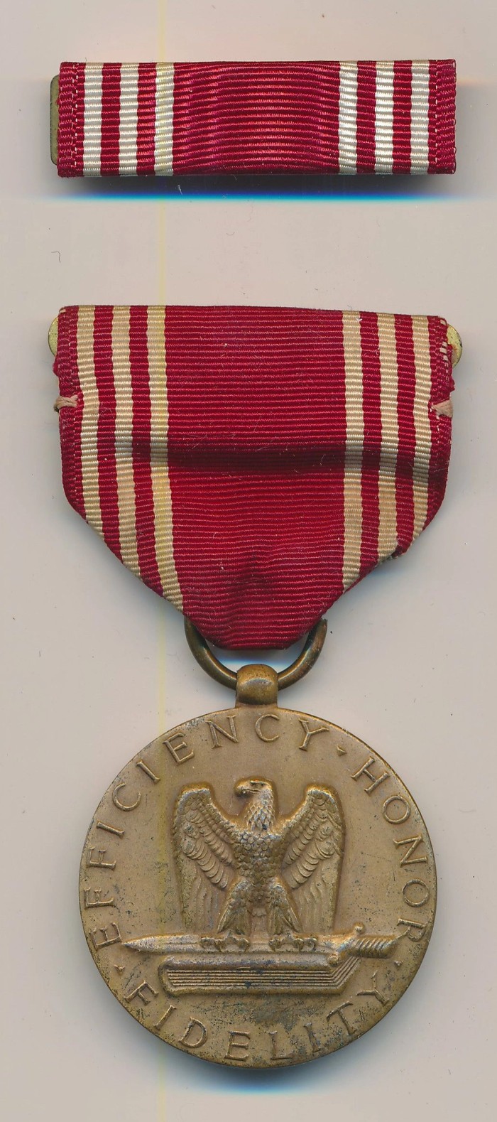 US Good Conduct Medal w/ Ribbon Bar