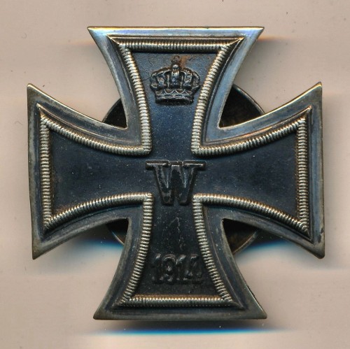 Vaulted Screwback 1914 Iron Cross First Class