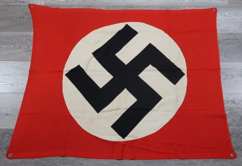 Vehicle ID NSDAP Banner w/ metal grommets