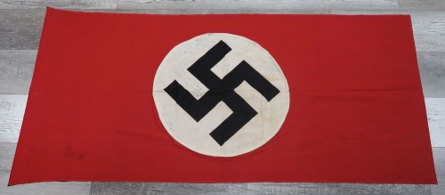 Veteran Signed Double Sided NSDAP Banner