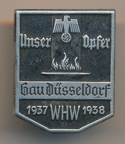 WHW Gau Düsseldorf 1937-1938 Tinnie