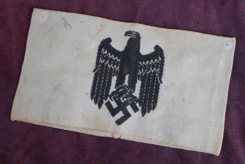 Wehrmacht Recruiter Armband