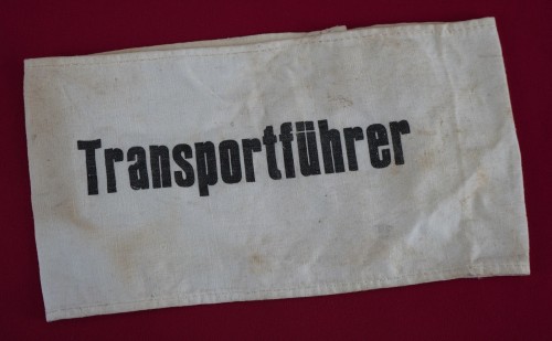 Wehrmacht Transportführer Armband