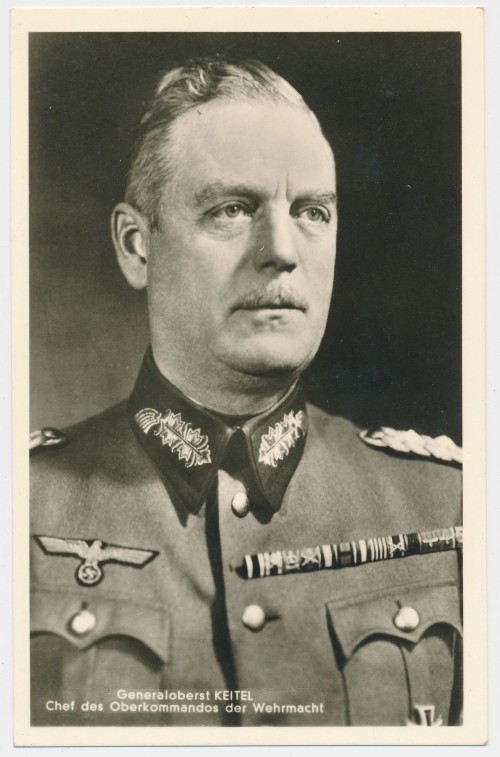 Wilhelm Keitel Postcard