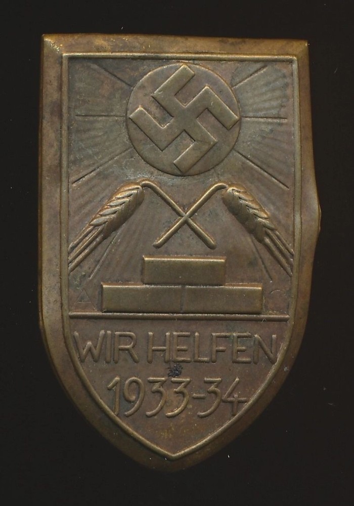 Wir Helfen 1933-34 Tinnie