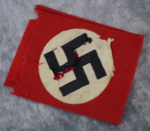 Wool Multi-Piece NSDAP Armband Fragment