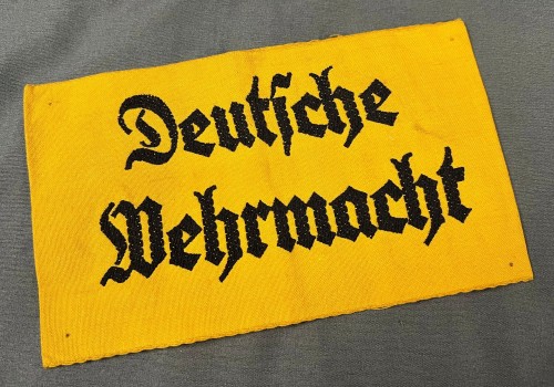 bevo produced Deutsche Wehrmacht armband