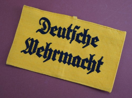 bevo produced Deutsche Wehrmacht armband