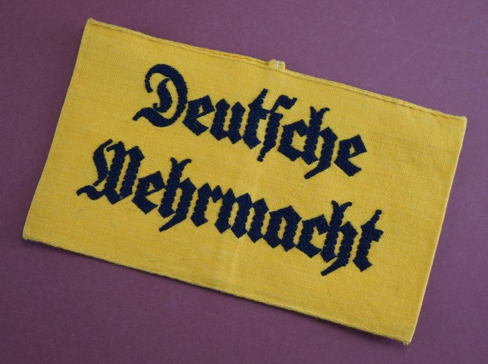 bevo produced Deutsche Wehrmacht armband